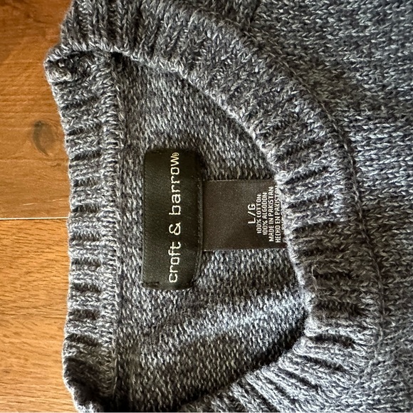 Large blue Croft and Barrow sweater - Picture 2 of 2